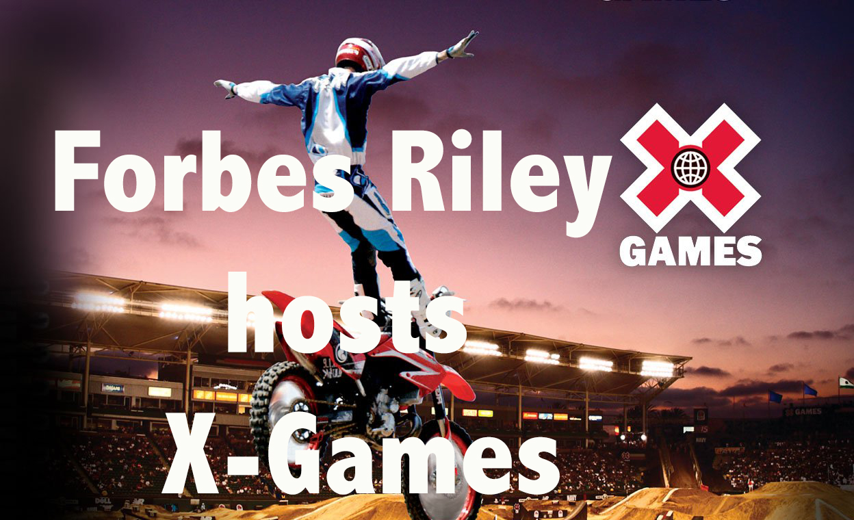 Forbes Riley hosts espn xgames
