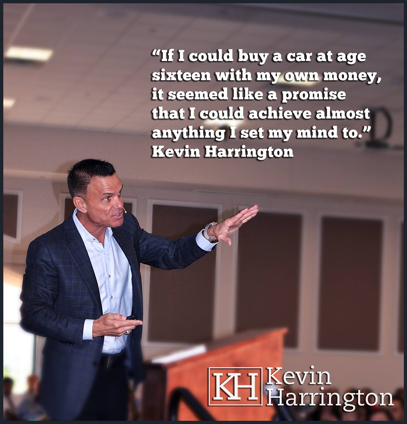 Motival Speaker inventor of the infomercial Kevin Harrington