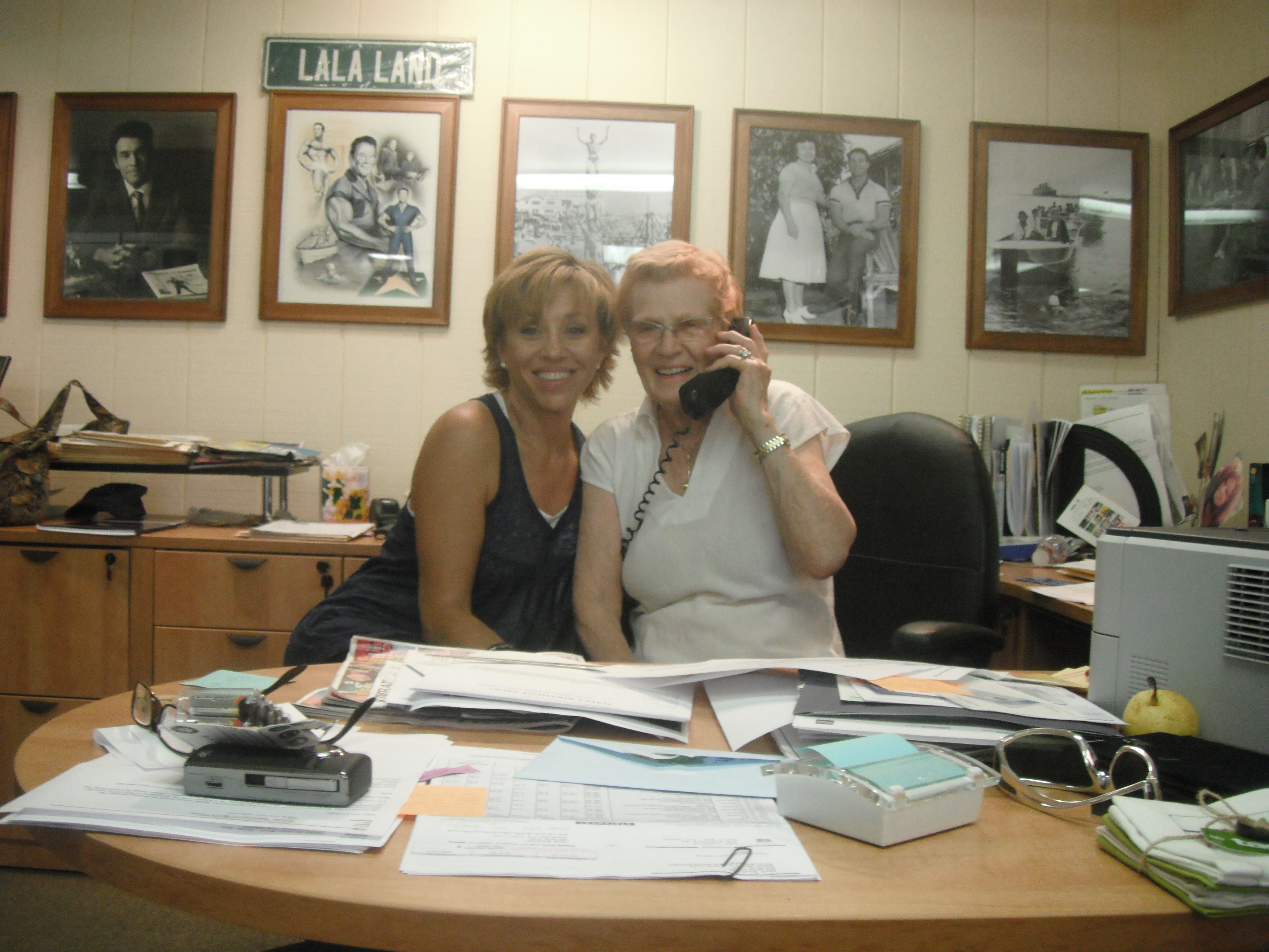 Forbes & Elaine in office