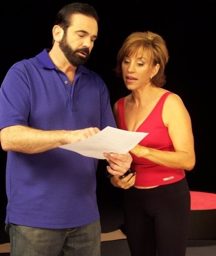 infomercial hosts Billy Mays and Forbes Riley